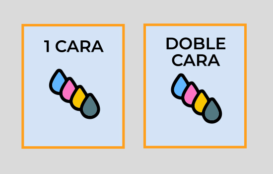 Color doble cara