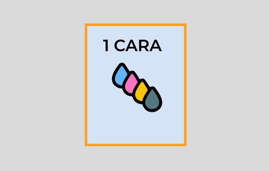 Color 1 cara